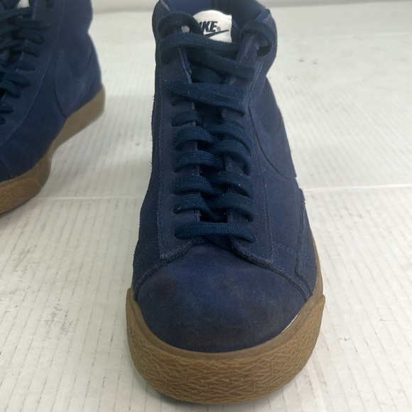 Nike Blazer Men's SZ 9 Mid Premium BINARY BLUE 429988-403 Trainer Sneakers Shoes - Picture 10 of 16